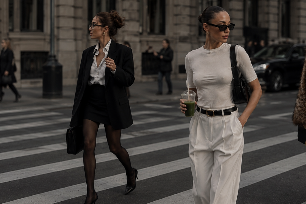 Od TikToka do ulicy. Jak internetowe estetyki, takie jak „office siren”, „clean girl” czy „mob wife”, zmieniają nasz codzienny styl?
